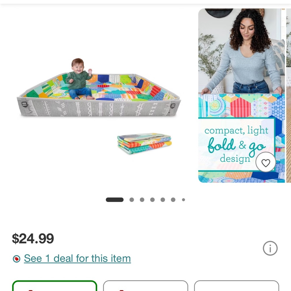 Colorful Foldable Play Mat for Kids